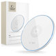 Brezžični polnilnik QI15W-C1 15W, bela, Tech-Protect