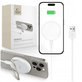 Brezžični polnilnik QI15W-A33 Magnetic MagSafe, bela, Tech-Protect