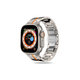 Pašček Stainless Line za Apple Watch 8 / 9 / 10 / 11 / SE / Ultra (44 / 45 / 46 / 49 mm), Titanium/Orange, Tech-Protect