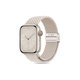 Pašček Nylonmag za Apple Watch 8 / 9 / 10 / 11 / SE (40 / 41 / 42 mm), Natural Titanium, Tech-Protect