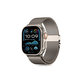 Pašček Milano za Apple Watch 8 / 9 / 10 / 11 / SE / Ultra (44 / 45 / 46 / 49 mm), Titanium, Tech-Protect