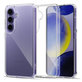 Etui FlexAir Hybrid za Galaxy S25, Clear, Tech-Protect