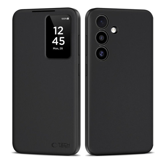 Ovitek Smart Wallet za Samsung S25, Matte Black, Tech-Protect