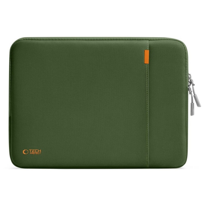 Ovitek za prenosnik Defender 15-16, Army Green, Tech-Protect