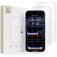 Kaljeno steklo Glass Fit+ 2-PACK za iPhone 16 Pro / 17 / 17 Pro / 18 Pro, prozorna, Tech-Protect
