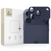 Zaščita kamere Camfull Fit+ za iPhone 17 Pro Max, Deep Blue, Tech-Protect