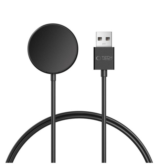 Kabel MC03 Ultraboost Magnetic Charging USB Cable 100cm za Samsung Watch, črna, Tech-Protect