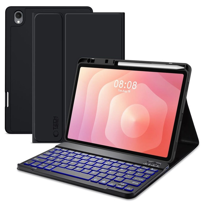 Ovitek Sc Pen + Keyboard za Samsung Tab S11 11.0 X730 / X736B, črna, Tech-Protect