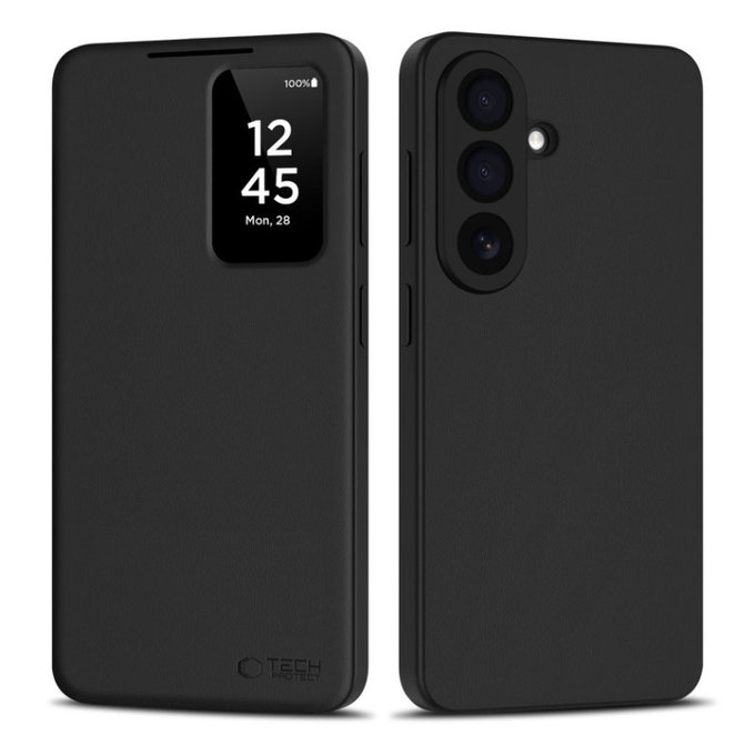 Ovitek Smart Wallet za Samsung S26, Matte Black, Tech-Protect