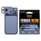 Zaščita objektiva Fender za iPhone 18 Pro, Italian Blue, PanzerGlass