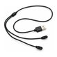 Magnetni polnilnik 2PIN 2v1 za Bluetooth očala, ure in slušalke