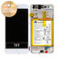 Huawei P10 Lite - LCD zaslon + steklo na dotik + okvir + baterija (Pearl White) - 02351FSC, 02351FSB Genuine Service Pack