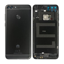 Huawei P Smart FIG-L31 - Pokrov baterije + čitalnik prstnih odtisov (Black) - 02351TEF, 02351STS, 02352NCC Genuine Service Pack