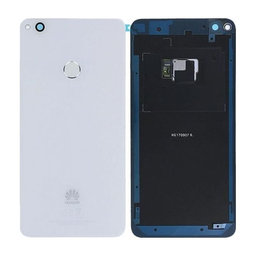 Huawei P9 Lite (2017), Honor 8 Lite - Pokrov baterije + senzor prstnih odtisov (White) - 02351FVR, 02351DLW Genuine Service Pack