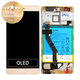 Huawei P9 Plus - LCD zaslon + steklo na dotik + okvir + baterija (Gold) - 02350SUQ, 02350SUW Genuine Service Pack