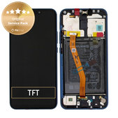 Huawei Mate 20 Lite - LCD zaslon + steklo na dotik + okvir + baterija (Sapphire Blue) - 02352DKM, 02352GTT Genuine Service Pack
