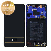 Huawei Mate 20 - LCD zaslon + steklo na dotik + okvir + baterija (Twilight) - 02352FRA Genuine Service Pack