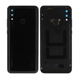 Huawei P Smart (2019) - Pokrov baterije + senzor prstnih odtisov (Midnight Black) - 02352HTS Genuine Service Pack