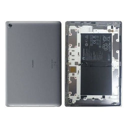 Huawei MediaPad M5 Lite 10.1 - Pokrov baterije + baterija (Space Gray) - 02352DUL Genuine Service Pack