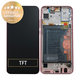 Huawei Honor 20 Lite - LCD zaslon + steklo na dotik + okvir + baterija (Phantom Red) - 02352QMU Genuine Service Pack