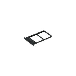 Huawei P40 Lite - Reža za SIM (Midnight Black) - 51661PSH Genuine Service Pack