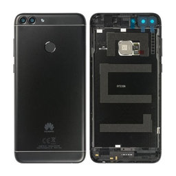 Huawei P Smart FIG-L31 - Pokrov baterije + senzor prstnih odtisov (Black) - 02352NCC, 02351TEF Genuine Service Pack