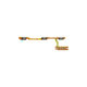 Huawei P Smart (2021) - Gumbi za vklop + glasnost Flex Cable - 97071AEC Genuine Service Pack