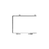 Huawei MateBook D15 2020 - HDD pokrov - 97060FSH Genuine Service Pack