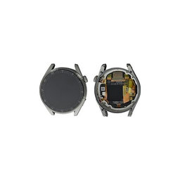 Huawei Watch 3 Pro Elite Galileo-L50E - LCD zaslon + steklo na dotik + okvir (Titanium Grey) - 02354JPS Genuine Service Pack