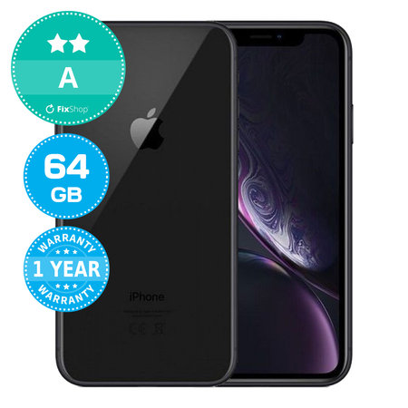 Apple iPhone XR Black 64GB A Refurbished