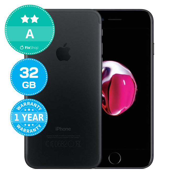 Apple iPhone 7 Black 32GB A Prenovljen