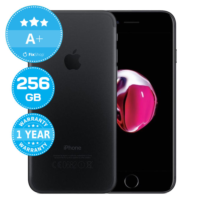 Apple iPhone 7 Black 256GB A+ Prenovljen