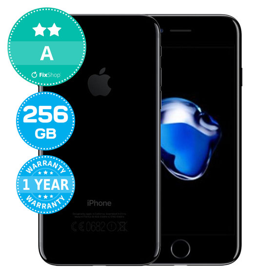 Apple iPhone 7 Jet Black 256GB A Prenovljen