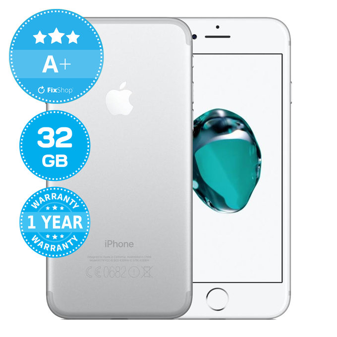 Apple iPhone 7 Silver 32GB A+ Prenovljen