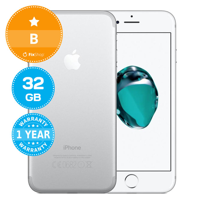Apple iPhone 7 Silver 32GB B Prenovljen