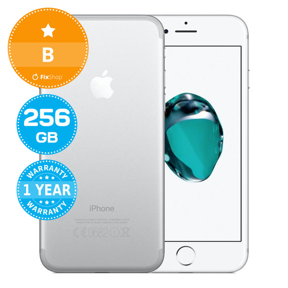 Apple iPhone 7 Silver 256GB B Prenovljen