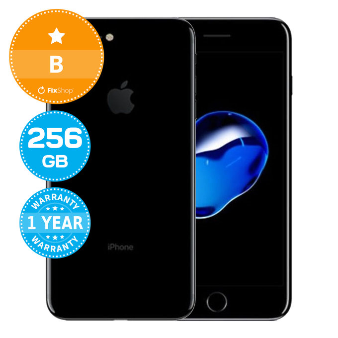 Apple iPhone 7 Plus Jet Black 256GB B Prenovljen