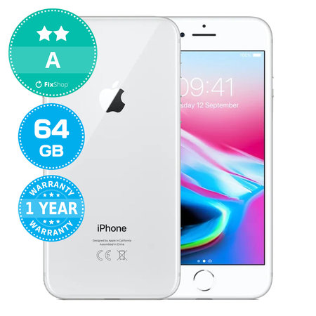 Apple iPhone 8 Silver 64GB A Prenovljen