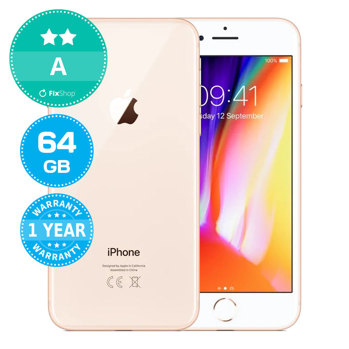 Apple iPhone 8 Gold 64GB A Prenovljen
