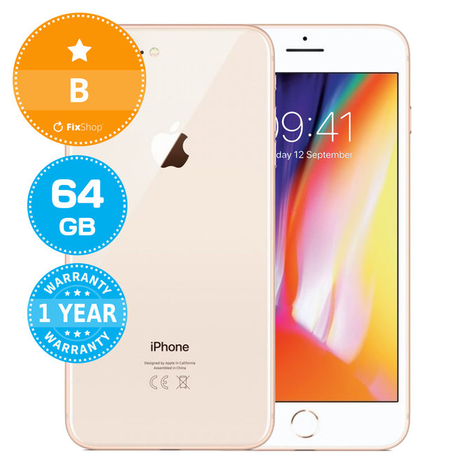 Apple iPhone 8 Plus Gold 64GB B Prenovljen
