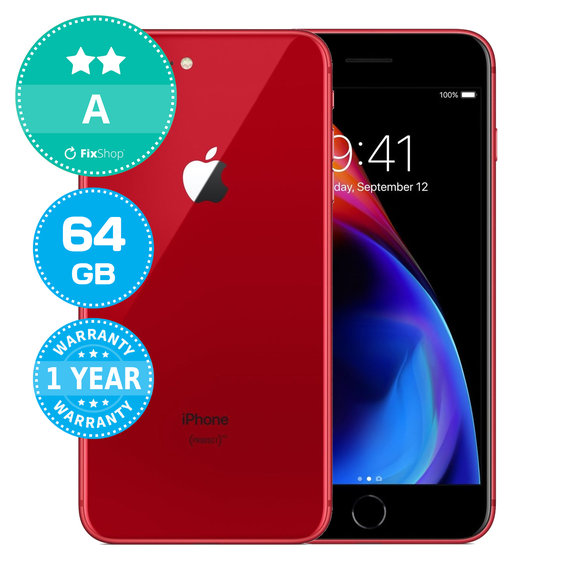 Apple iPhone 8 Plus (PRODUCT)RED 64GB A Prenovljen