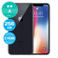 Apple iPhone X Space Gray 256GB A Prenovljen