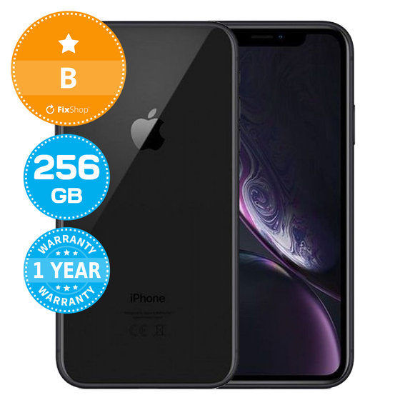 Apple iPhone XR Black 256GB B Prenovljen