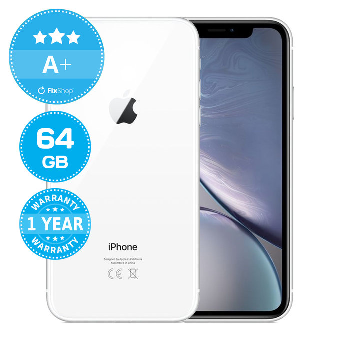 Apple iPhone XR White 64GB A+ Prenovljen