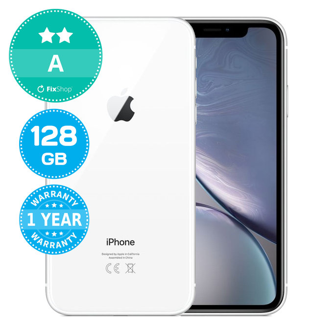 Apple iPhone XR White 128GB A Prenovljen