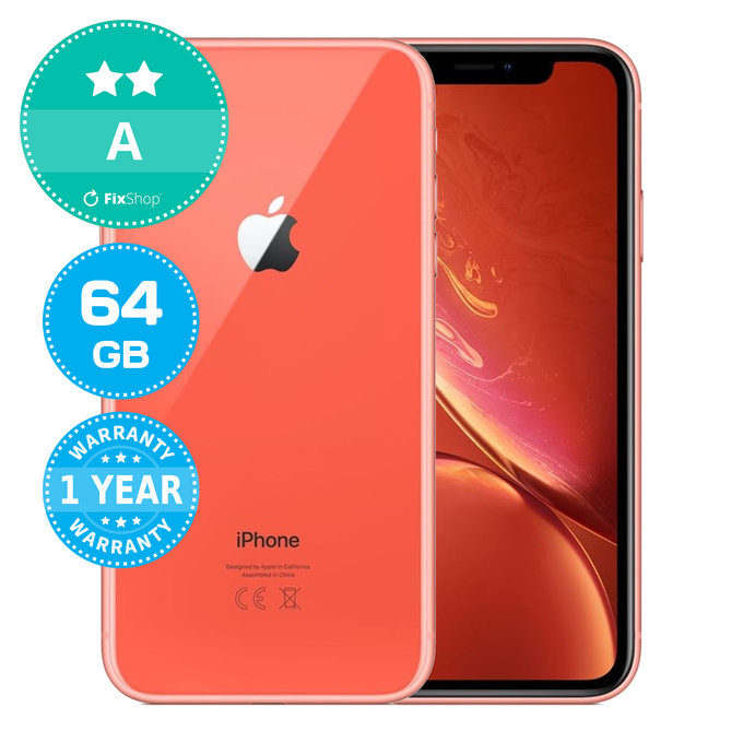 Apple iPhone XR Coral 64GB A Prenovljen