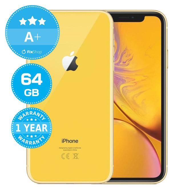Apple iPhone XR Yellow 64GB A+ Prenovljen