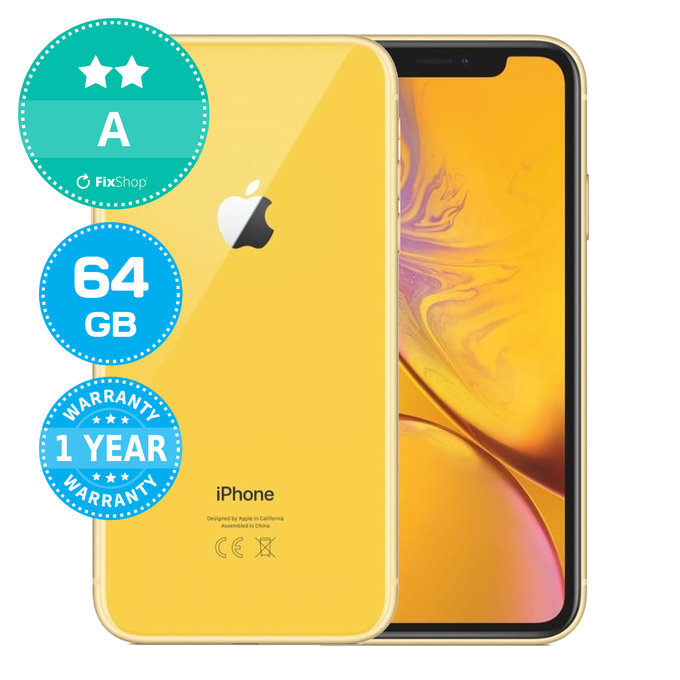 Apple iPhone XR Yellow 64GB A Prenovljen