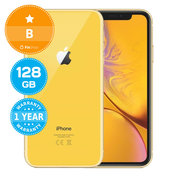 Apple iPhone XR Yellow 128GB B Prenovljen