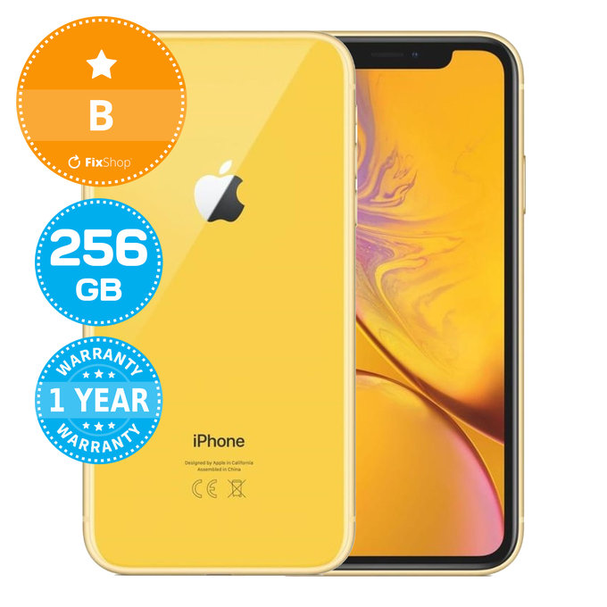 Apple iPhone XR Yellow 256GB B Prenovljen